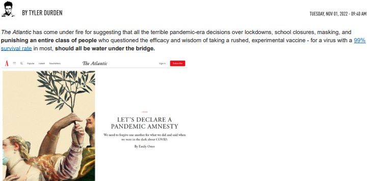 https://twpter.com/users/WarPriest/feed/2022-1101-0920-2823-f-WarPriest.pdf -   PDF - _You Murderous Hypocrites__ Outrage Ensues After The Atlantic Suggests 'Amnesty' For Pandemic Authoritarians _ ZeroHedge            re:      https://twpter.com/hash/?tag=Covidiocy&scid=2022-1031-1451-4000-f-phoneguy                    @phoneguy              I think you are being too lenient on these people who pushed the  #COVID19 #scamdemic             These people did immeasurable harm to their fellow human beings and their livelihoods, there is no way they should be forgiven, they need to be punished severely in some way that serves to make an example of them and this sort of mass psychosis and sheeple-like behavior and especially single out all of the "Kens" and "Karens" that got off on the authority of enforcing social distancing, mask wearing and the rest of the insanity that came with the scamdemic.       #ArchivePDF       #Covidiocy       