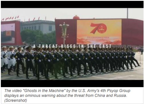https://twpter.com/users/cali/feed/2022-0520-1817-2143-f-cali.pdf -   PDF: Anything We Touch Is A Weapon__ New US PsyOps Recruitment Video Casts Spotlight On China Threat - and related materials  - Disregard the first 97 pages            Preserved here For the record - Be advised: the first 97 pages of this PDF are mostly bullshit written by people who spent most of their lives in  #Academia and receive a paycheck to preserve the  #Globalist status quo imposed by the #PrivateJetPeople /  #Davos crowd and assorted  #WallStreet and  #DeepState beneficiaries.            Do not ever believe that these people or the agencies or apparatuses they serve; represent the best interests of #WeThePeople nor do they seek to preserve or defend the liberties and freedoms our forefathers enjoyed in this nation when it's founding documents were first written.             #ArchivePDF       #OperationMockingbird       