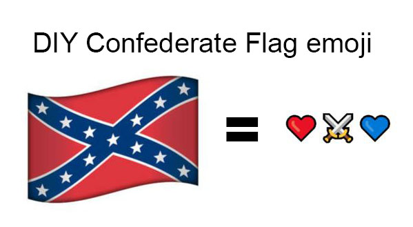 https://twpter.com/users/sluggo/feed/2022-1129-1108-1309-f-sluggo.pdf - ﻿  PDF: ❤️⚔️💙 Confederate Flag emoji · Issue No. 115 · Crissov_unicode-proposals · GitHub            I went looking for a confederate Flag Emoji to put into my profile description here on twpter.com and it turns out that no such emoji exists, and instead we proud southerners need to use an emoji sequence containing the red heart, crossed swords, and a blue heart.            I just want to make sure that everybody recognizes this emoji string: ❤️⚔️💙  as a stand-in for the non existent confederate flag emoji, NOT some kind of perverted #LGBT sub group.            However,       I did come across this discussion on Github where some kike is complaining about how offensive such an emoji would be.             Gee, what are the chances that a Jew would be the one to complain about something like this.            https://github.com/Crissov/unicode-proposals/issues/115             #ArchivePDF       