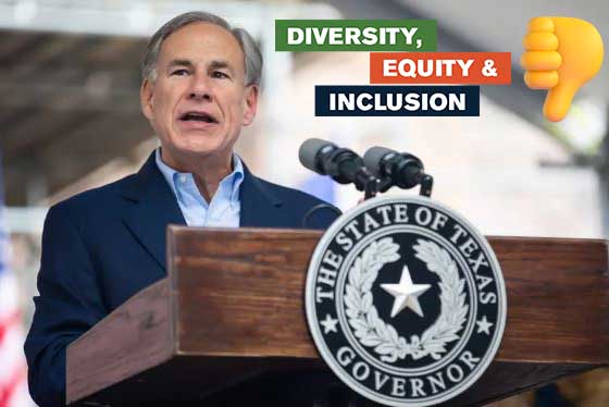 https://twpter.com/users/tex/feed/2023-0210-1459-5702-f-tex.pdf -   PDF - Texas Bans DEI In Hiring _ ZeroHedge                  It's about time the Great State of #Texas did away with #DEI (Diversity Equity Inclusion) which is really just code words for discrimination against White Heterosexual Males and is being pushed by the  #Marxist  #WokeCrowd who think that merit and actual ability need to be put aside because it is somehow "Racist", and that unqualified people should be hired, promoted or otherwise given benefits or advantage in hiring, as a way to push for some kind of supposed Social Justice.                   "WASHINGTON, D.C. (February 9, 2023) - Texas Governor Greg Abbott has just told state agencies including state universities - to stop      considering diversity in hiring.            In a formal legal memo written Monday, Abbott’s chief of staff Gardner Pate told agency leaders that using diversity, equity and inclusion [DEI] policies in hiring violates federal and state employment laws." - ValueWalk                   #ArchivePDF       